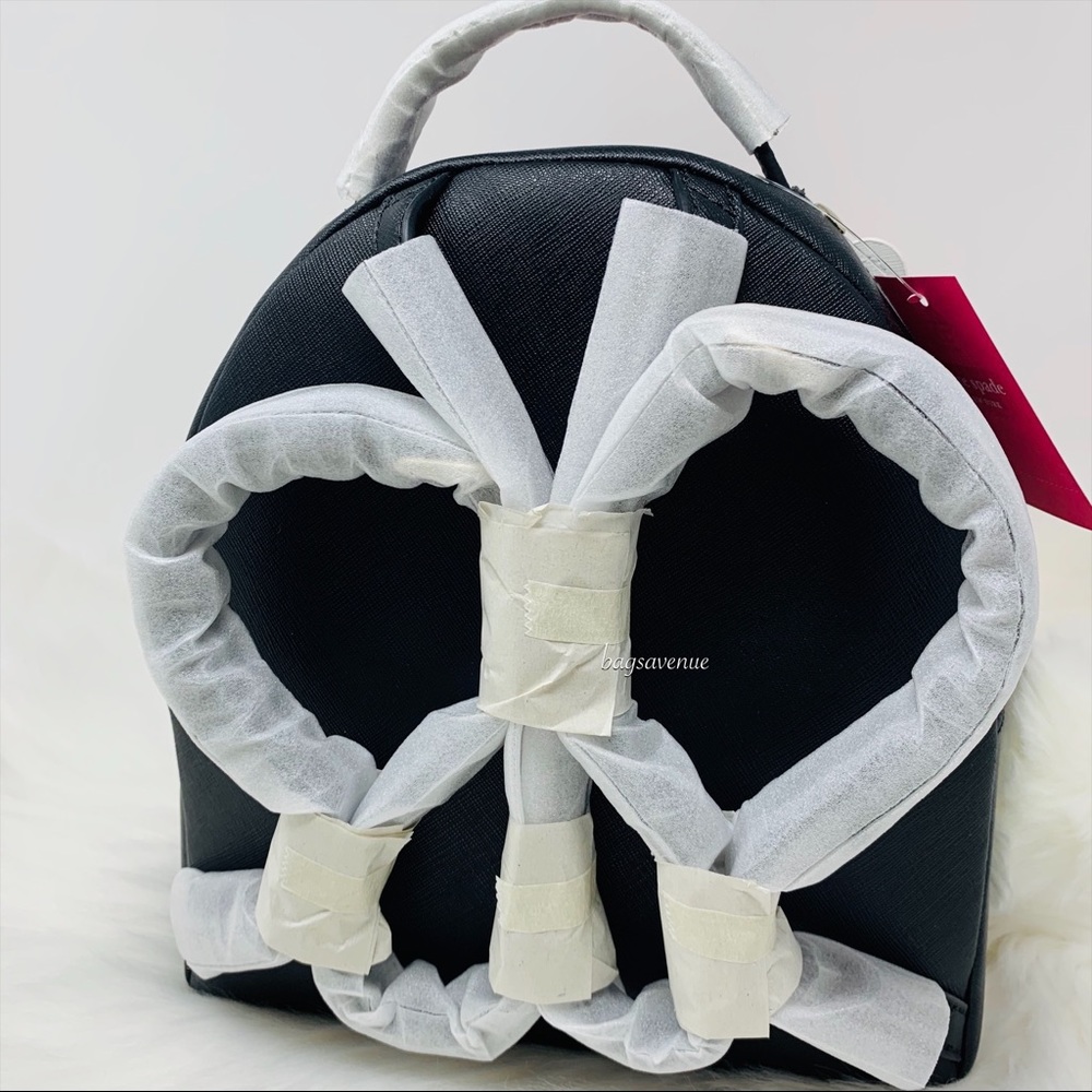 Rabbit sammi backpack bunny black Kate Spade white - Picture 8 of 8